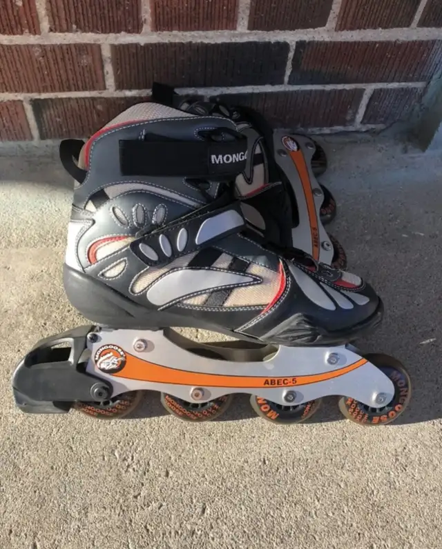 New Mongoose inline skates.  ABEC-5 bearings.  Men’s Size 8 in Skates & Blades in City of Toronto - Image 3