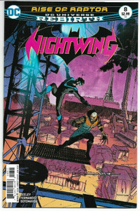 NIGHTWING #8 from- DC Universe Rebirth Comics 2016 FERNANDEZ VF