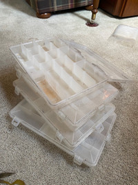 Fishing Tackle Boxes with compartments