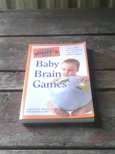 COMPLETE IDIOT'S GUIDE Baby Brain Games book - LIKE NEW!, View more