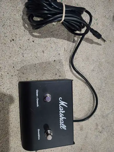 Marshall foot switch works well