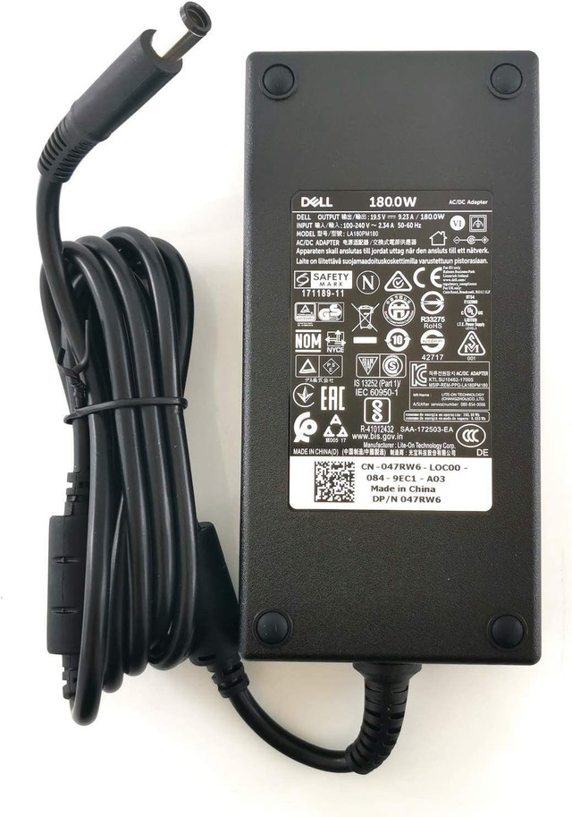 Dell LA180PM180 Power for Precision, Alienwar in Laptop Accessories in Hamilton - Image 3