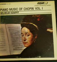 Piano music of Chopin vol.1 vinyl