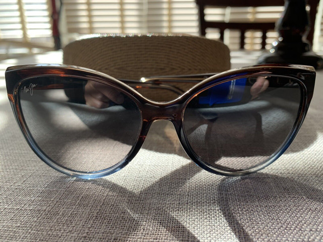 Maui Jim  Olu Olu 537-01F Brown Blue Polarized Sunglasses - New in Jewellery & Watches in Oakville / Halton Region