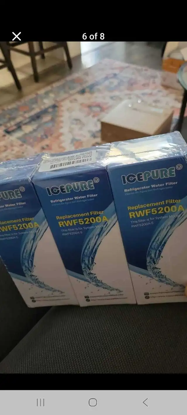 ICEPURE RWF5200A Filter 3-Pack in Refrigerators in Kitchener / Waterloo - Image 6
