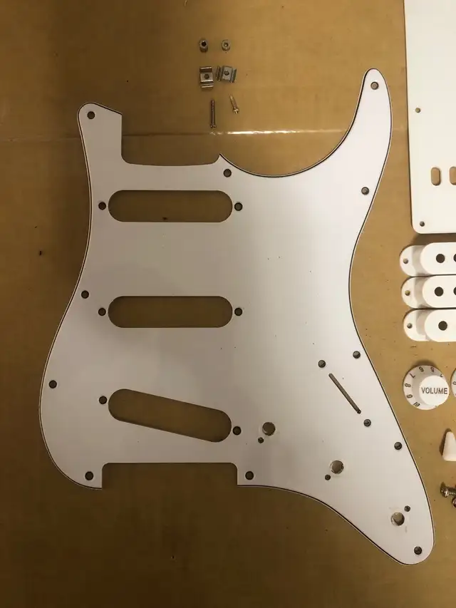 Stratocaster Pick Guard kit with Copper Tape in Guitars in Victoria - Image 6