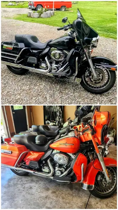Selling 2 Harley Ultra Classics. Both bikes are in good running condition, low miles and well cared...