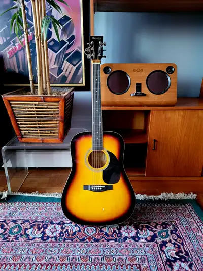 Huntington Handcrafted Steel String Acoustic Guitar, View more