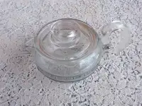 Vintage Pyrex Round Teapot -- 6 cup size!