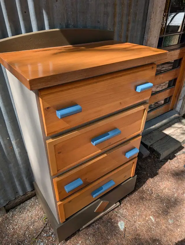 Just Built Folk Art Dresser in Dressers & Wardrobes in Cranbrook - Image 2
