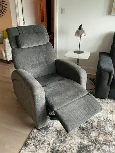 Fauteuil zéro gravité Pallisser, modèle 41089 ZG5 électrique Tissu grade 1 Synergy Couleur flanelle...