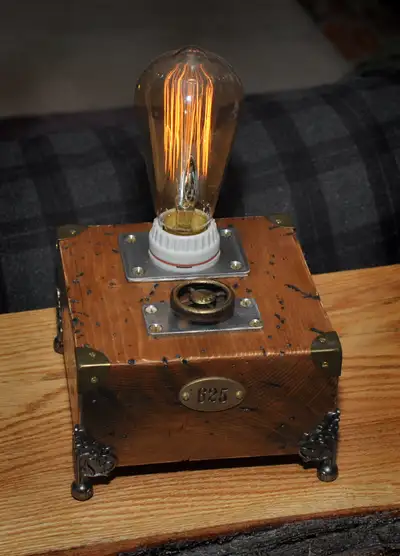 Steampunk Lamp, View more