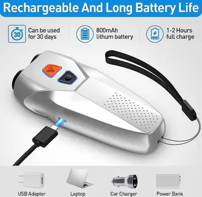 Dog Barking Control Device Dual Sensor Anti Barking Training Rl, View more