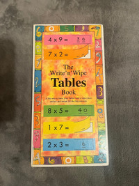 The Write n Wipe Tables Book