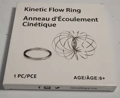 Kinetic Flow Ring Toy, View more