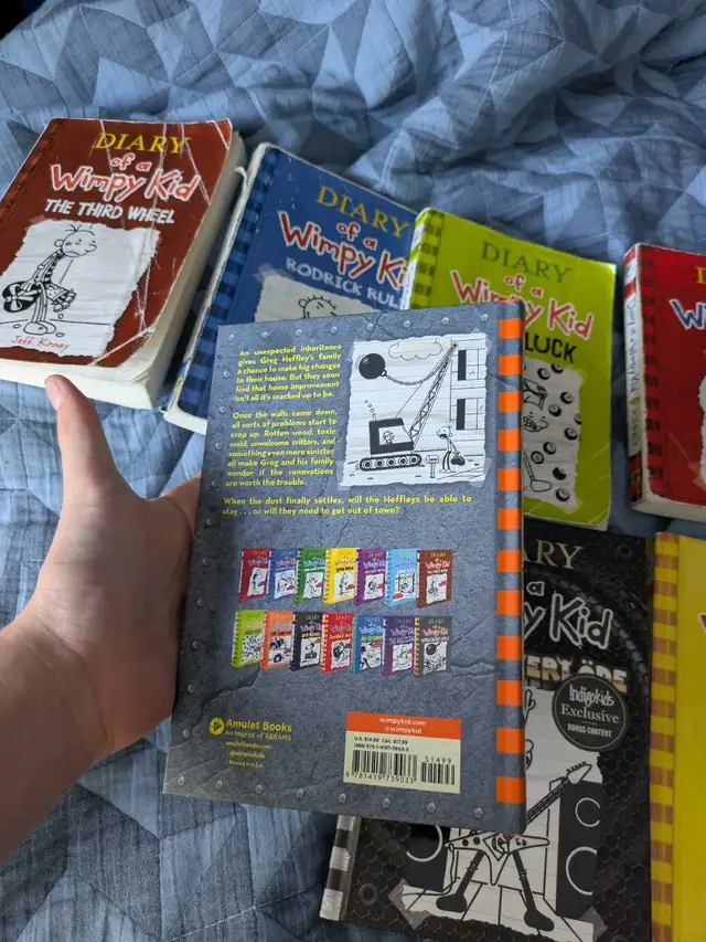 Diary of a wimpy kid books in Fiction in Ottawa - Image 6