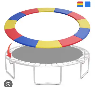 8ft Padded Trampoline Spring Cover, View more