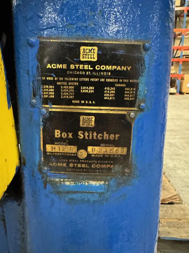 Agrafeuse boite ACME H12-P Box stitcher - Silverstitcher in Other in Drummondville - Image 6