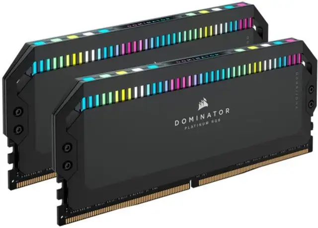 CORSAIR DOMINATOR PLATINUM RGB DDR5 64GB (2X32GB) 5200 MHz CL40628632637120021222