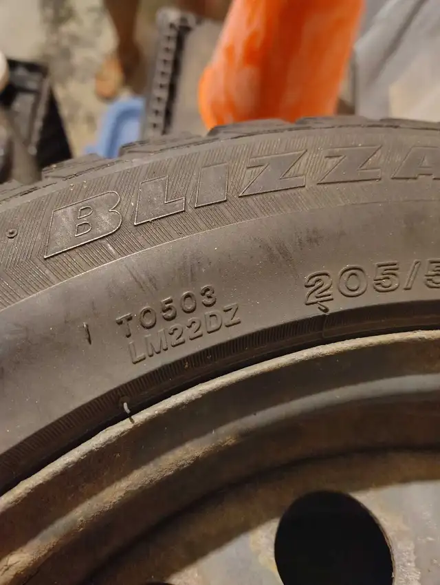 Bridgestone Blizzak Snow Tires with Rims in Tires & Rims in City of Toronto - Image 3