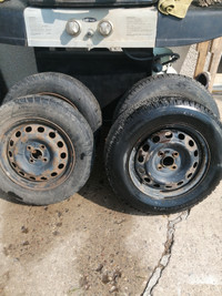 Winter 185/70r14 and 185/ 65r14 tires on Honda steel rims