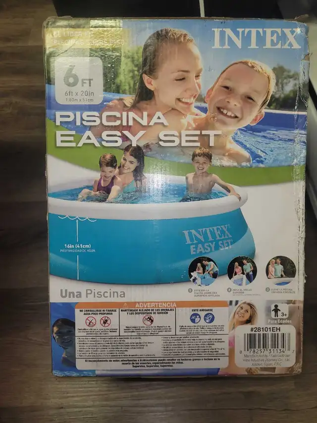 Intex easy set pool in Hot Tubs & Pools in Edmonton - Image 5