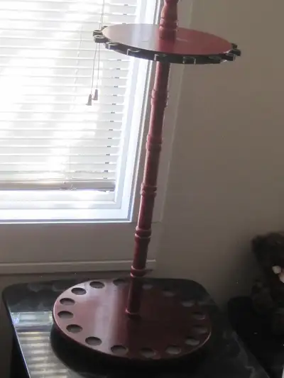 Simulated Cherrywood Fishing Rod Holder - Holds 16, View more