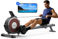 Rowing Machine, MERACH Bluetooth Magnetic Rower Machine $400