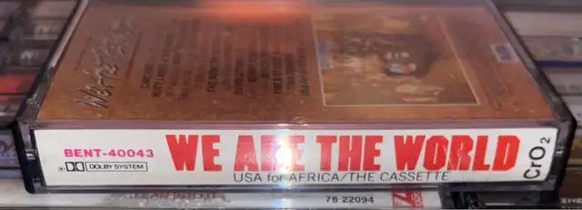 We Are The World USA For Africa Cassette Tape Album in CDs, DVDs & Blu-ray in St. Catharines - Image 4