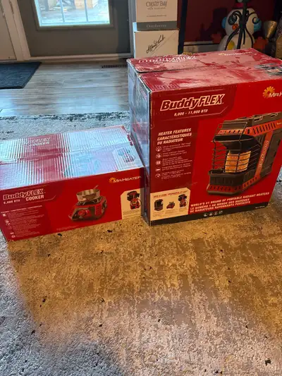 Mr. Heater buddy flex heater and cooker, View more