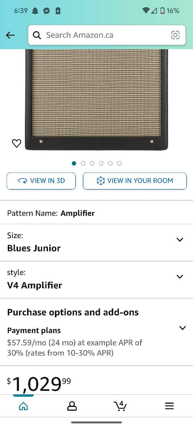 Fender Blues Jr in Amps & Pedals in Moncton - Image 3