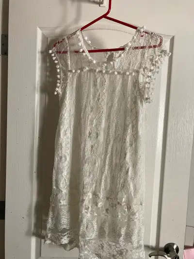 White Lace Dress, View more