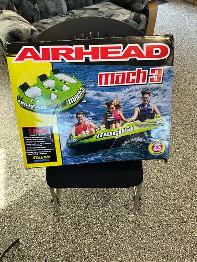 Airhead 3 person towable tube New