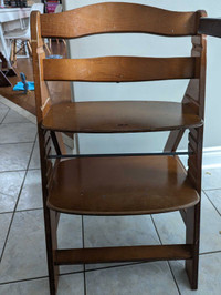 Adjustable high chairs (identical to Stokke Tripp Trapp)