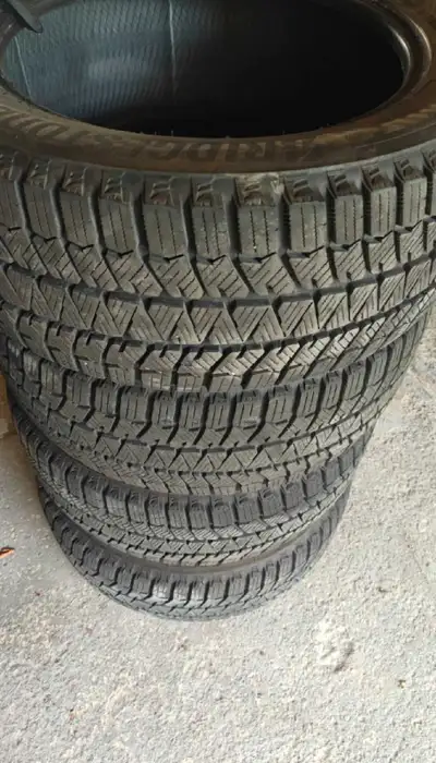 Winter Tires: Bridgestone Blizzak WS90 Size: 215/55/R16 Condition: Excellent. 10/32nd, 10/32nd, 10/3...