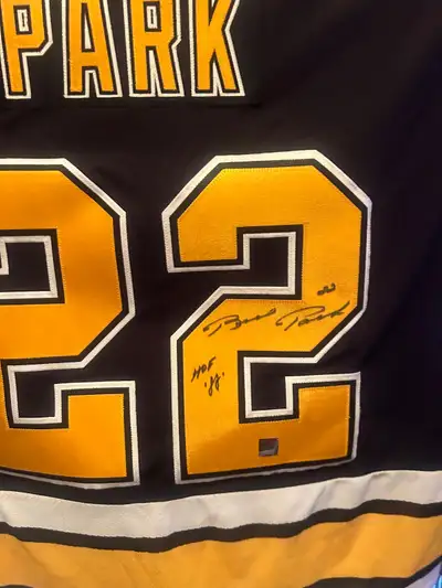 brad park signed frameworth, View more