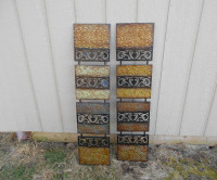 Two Vintage Metal Room Dividers Recycle Upcycle