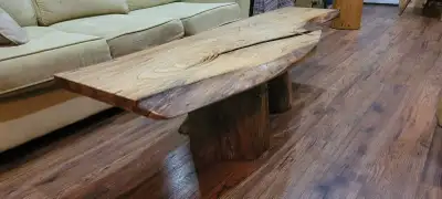 liveedge Elm coffee table , View more