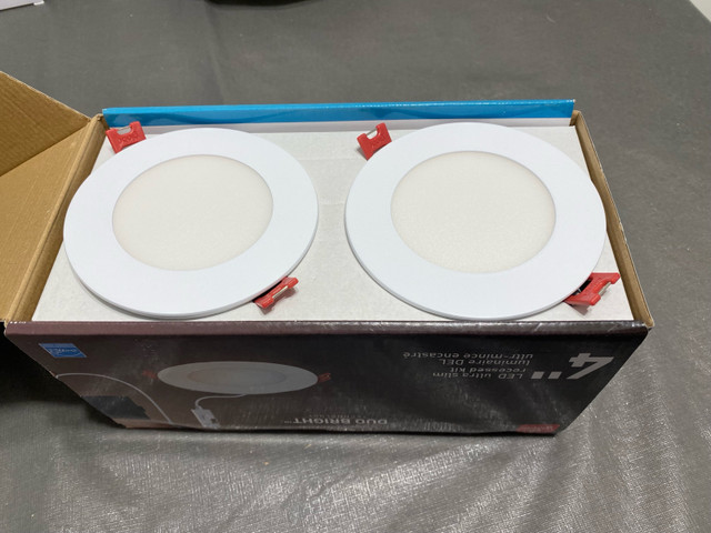4 pack 4” Globe Electric DuoBright Recessed light in Indoor Lighting & Fans in City of Toronto - Image 2