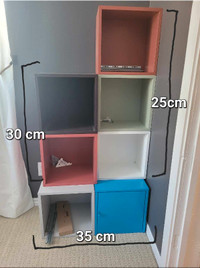Ikea Eket Wall Shelves/Cubes