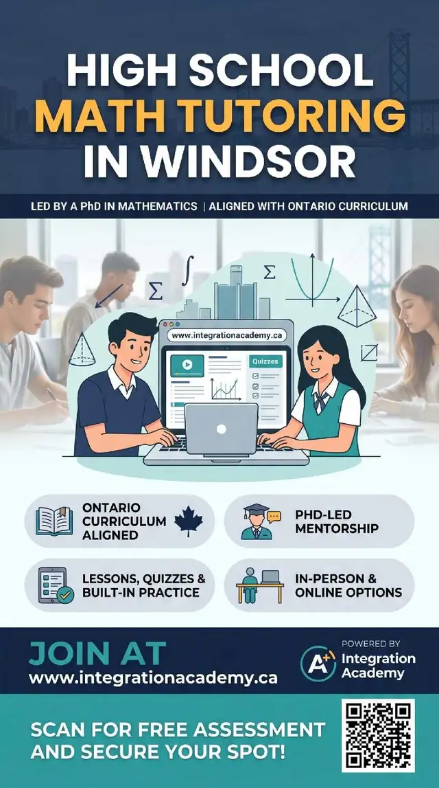 High School Math Tutoring (In-Person & Online)