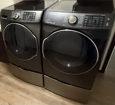 Samsung Front Load Washer & Dryer Set, View more