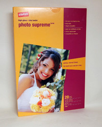 Staples Photo Supreme High Gloss Paper 13in x 19in 20 sheets