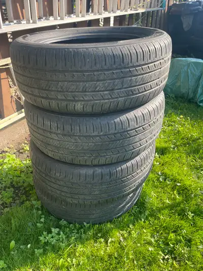 Selling a set of four used tires, these tires are ready to roll and offer reliable performance for y...