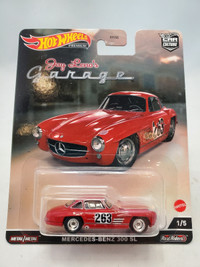  Diecast Hot Wheels Premium Car Jay Leno Mercedes-Benz 300 SL