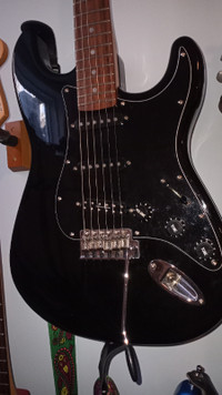 Upgraded Squier Standard Stratocaster