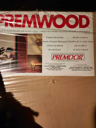 Porte PREMWOOD (Premdor) neuve, Lauan Mahogany 30" x 80", View more