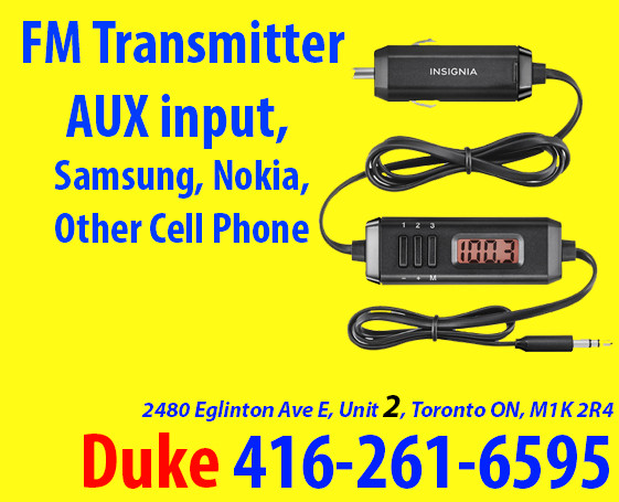iPhone FM Transmitter Charging Lightning NS-MA5FMT-C in Stereo Systems & Home Theatre in Mississauga / Peel Region - Image 3