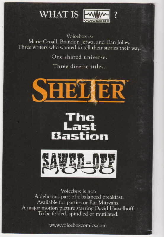 Speakeasy Comics - Voicebox Summer Preview 2005 - Issue #1A in Comics & Graphic Novels in Peterborough - Image 2