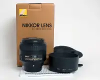 Nikon AF-S Nikkor 85mm 1:1.8 G Prime Portrait Lens $500